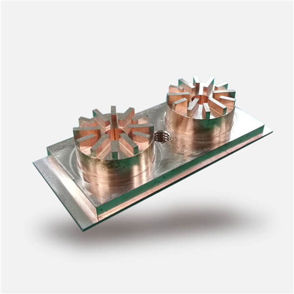 Copper electrode of plastic mold