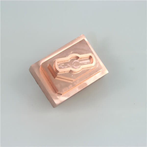 Copper electrode of plastic mold