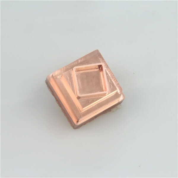 Copper electrode of plastic mold