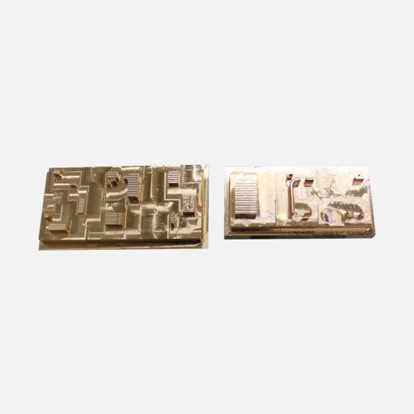Copper Electrodes for plastic molds