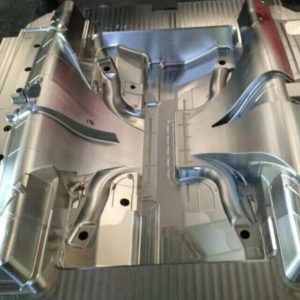 CNC machined cavity for automotive mold