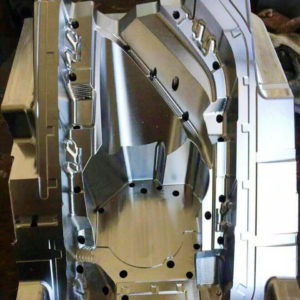 CNC machined cavity for automotive mold 5